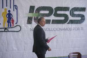 Seg&uacute;n el presidente del Consejo directivo del IESS, los perjuicios por este caso implicar&iacute;an m&aacute;s de un mill&oacute;n de d&oacute;lares en p&eacute;rdidas. Foto: Daniel Molineros/ EL TEL&Eacute;GRAFO