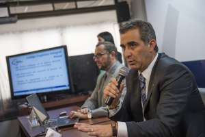 En rueda de prensa, Gustavo Jalkh, titular de la Judicatura, explic&oacute; los alcances del nuevo c&oacute;digo. Foto: Fernando Sandoval / EL TEL&Eacute;GRAFO