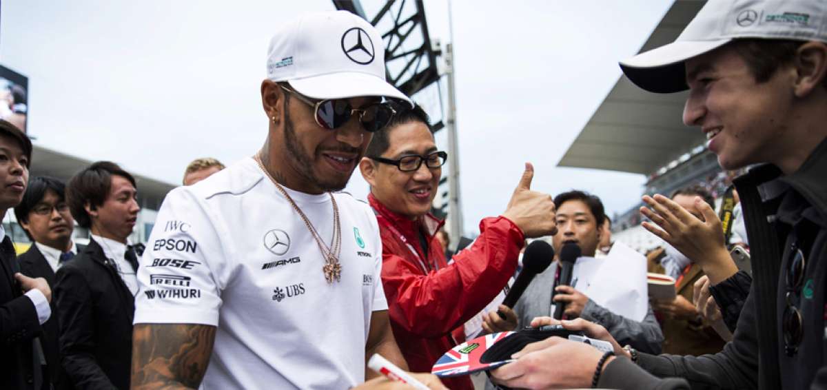 Lewis Hamilton aborda con prudencia el GP de Jap&oacute;n