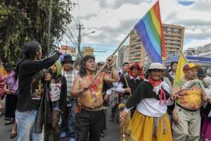 Conaie intent&oacute; exigir escrituras de su sede en Carondelet