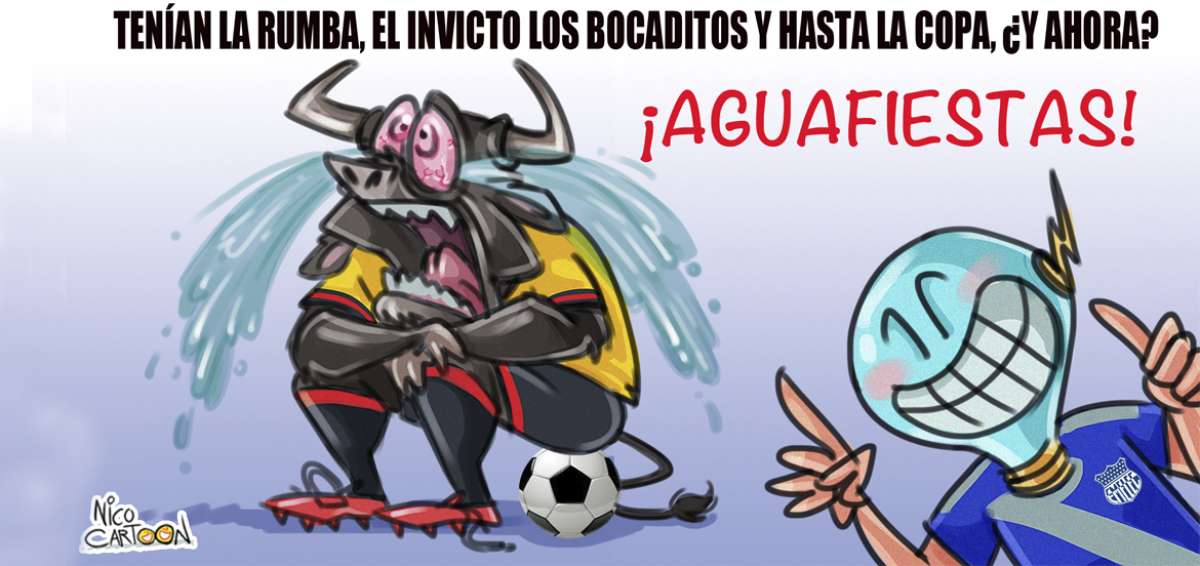 Emelec le impidi&oacute; festejar a Barcelona la estrella 15