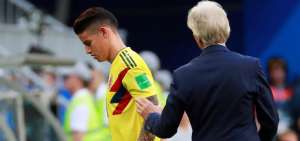 James Rodr&iacute;guez tuvo que ser reemplazado por lesi&oacute;n en el &uacute;ltimo partido de Colombia ante Senegal.