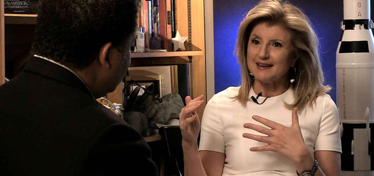 Arianna Huffington dijo en la presentaci&oacute;n de su App que la tecnolog&iacute;a &ldquo;no nos puede controlar&rdquo;.         