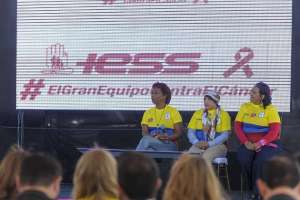 En la presentaci&oacute;n de la campa&ntilde;a, tres mujeres compartieron su testimonio. Foto: John Guevara / El Tel&eacute;grafo