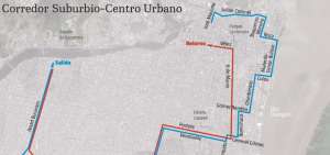 La ATM define el primer corredor de buses urbanos de Guayaquil