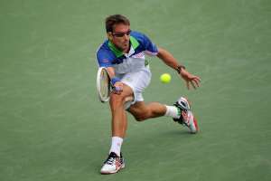 Tommy Robredo dio la sorpresa de la jornada al vencer al favorito a ganar el torneo de Cincinnati. Foto: AFP