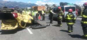 El accidente ocurri&oacute; alrededor de las 10:40