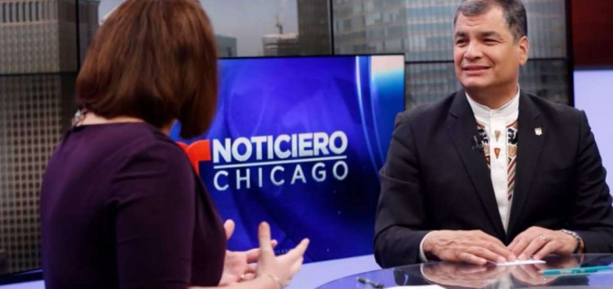 El Mandatario ofreci&oacute; varias entrevistas a medios de comunicaci&oacute;n en esa ciudad. 