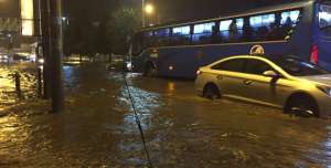 12 horas de lluvias en Ambato 