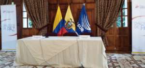 Negociaciones de paz se reanudan en Quito con el Gobierno colombiano