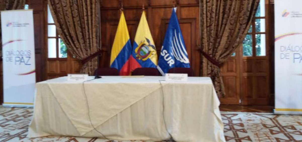 Negociaciones de paz se reanudan en Quito con el Gobierno colombiano