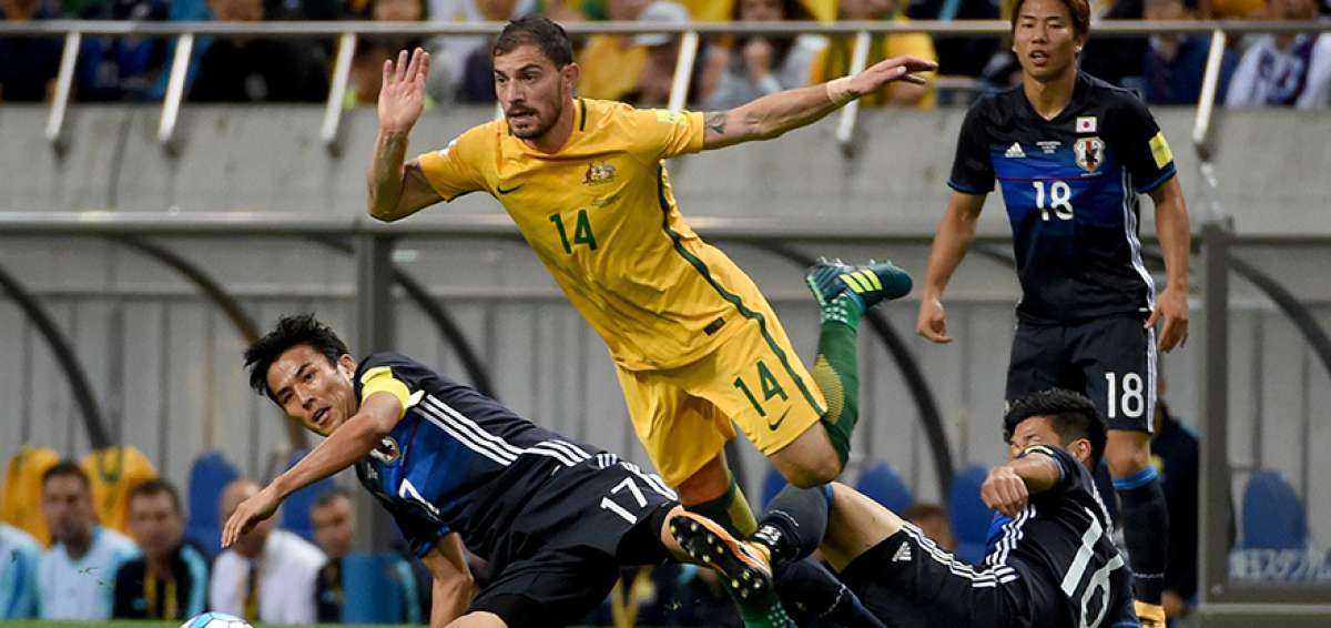 Los japoneses fueron superiores a Australia durante gran parte del partido. 