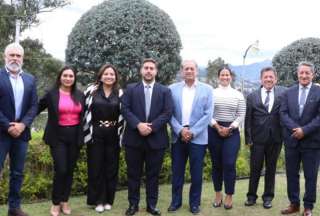 El encuentro de autoridades se desarrolló en Azogues.