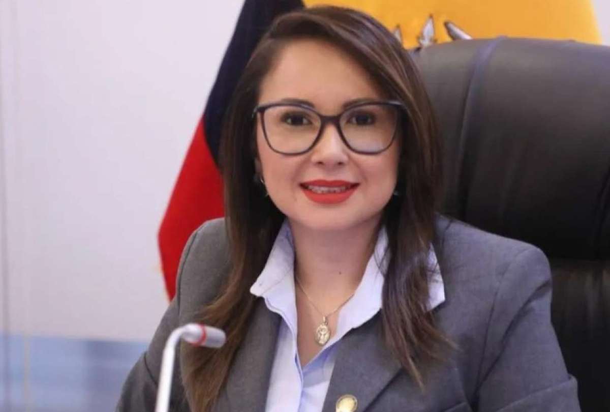 La ministra, Nataly Morillo dio una entrevista para EcuadorTV. 