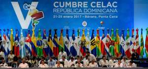 El presidente Rafael Correa particip&oacute; esta tarde en la plenaria de la V Cumbre de la Celac.