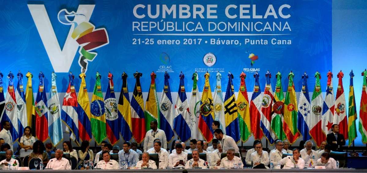 El presidente Rafael Correa particip&oacute; esta tarde en la plenaria de la V Cumbre de la Celac.