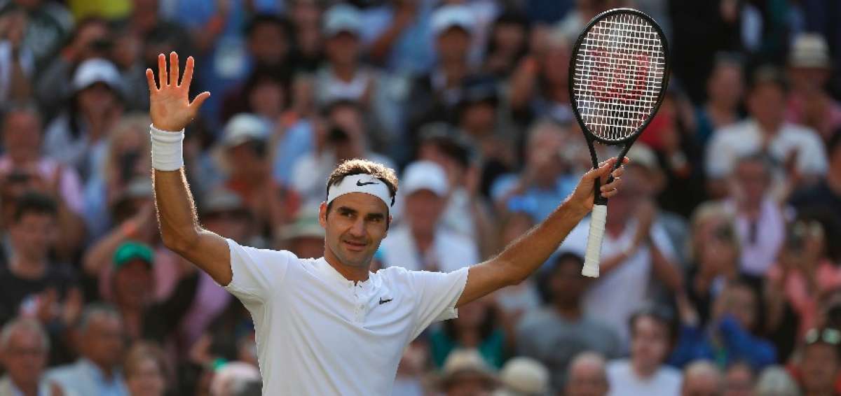 Federer vence a Raonic y jugar&aacute; su duod&eacute;cima semifinal en Wimbledon