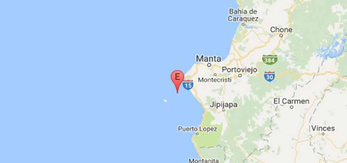 Sismo de 4,8 grados sacude a Manab&iacute;