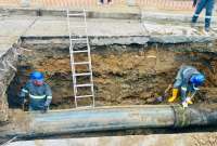 Interagua anunció que habrá suspensión de agua potable en varios sectores de Guayaquil.