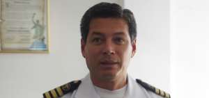 Carlos Nivela Baja&ntilde;a, capit&aacute;n del Puerto de Manta.