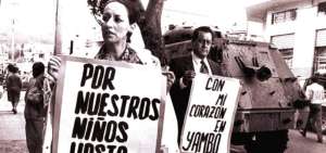 Luz Elena Arismendi en una foto de archivo junto a Pedro Restrepo. 