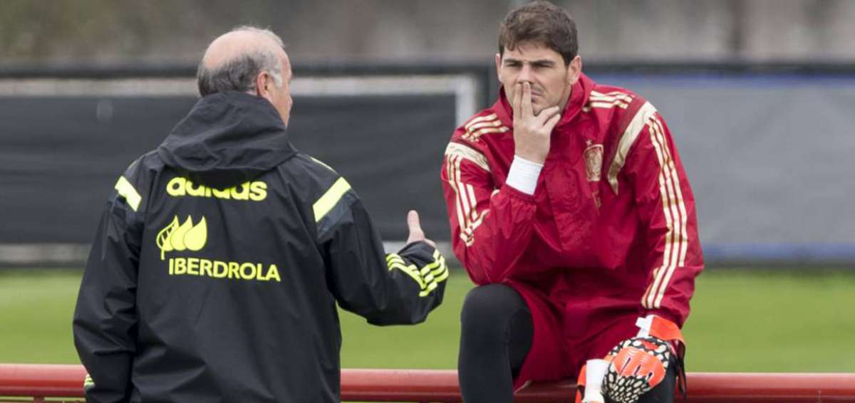 Casillas y Del Bosque firman la paz