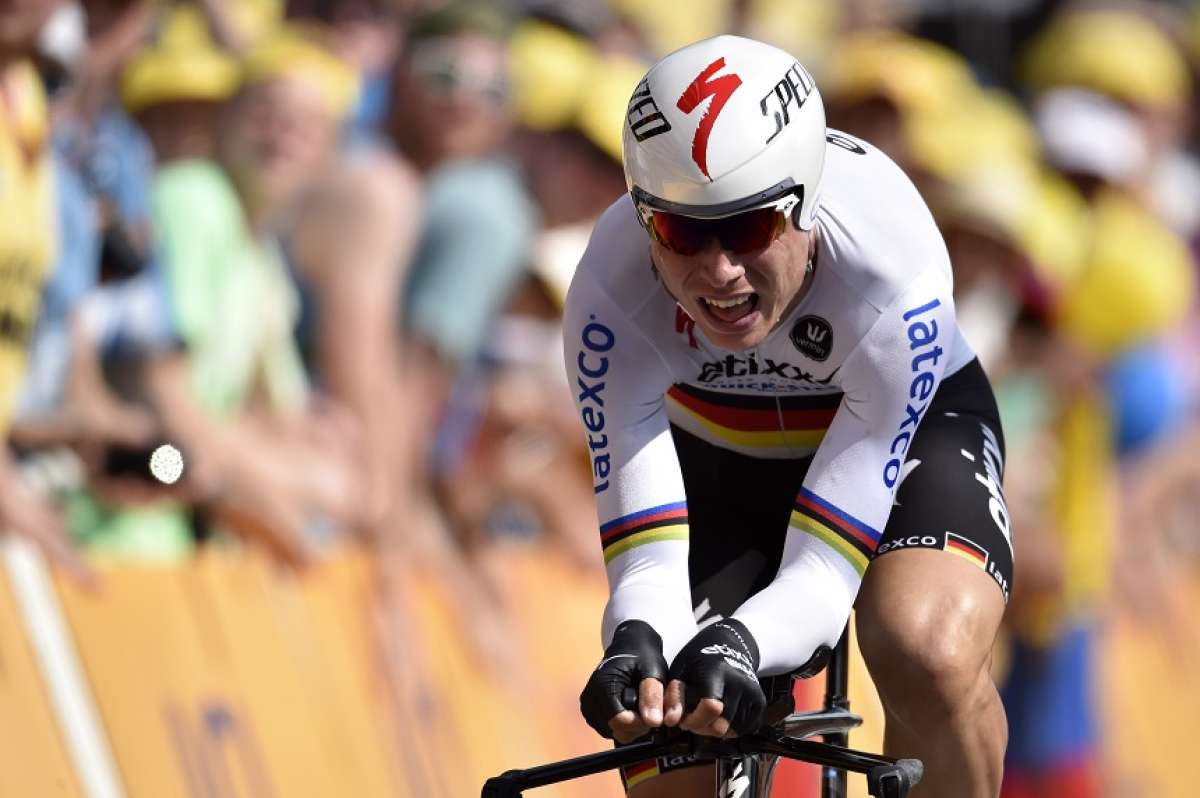 El alem&aacute;n Tony Martin gana la cuarta etapa del Tour y es nuevo l&iacute;der
