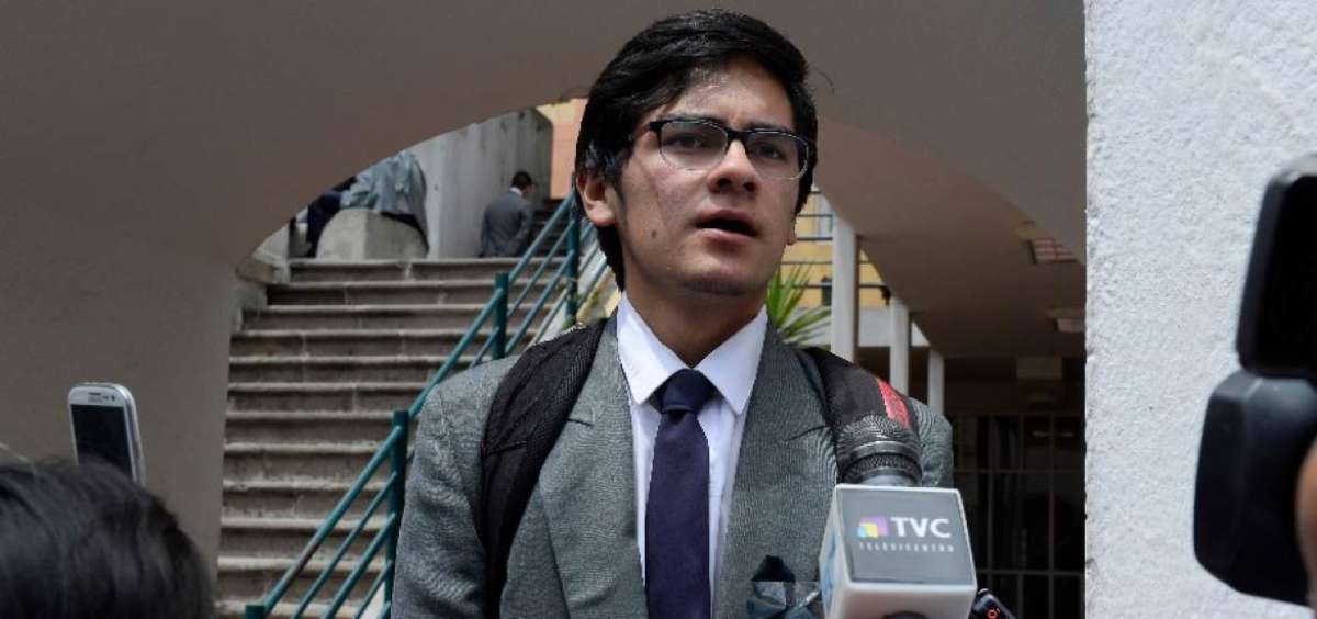 Gonzalo Criollo es uno de los estudiantes que se reuni&oacute; con el presidente Correa el pasado viernes en Quito.