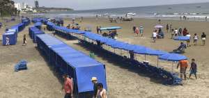 El balneario El Murci&eacute;lago, de Manta (Manab&iacute;), fue uno de los destinos m&aacute;s escogidos por numerosos residentes de la Costa y Sierra en la ma&ntilde;ana de ayer. 