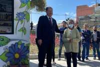 Martha Yambay tiene nuevo quiosco tras perder el anterior durante las manifestaciones