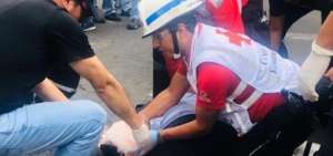 Reportero de Teleamazonas result&oacute; herido al salir del &aacute;gora de la CCE