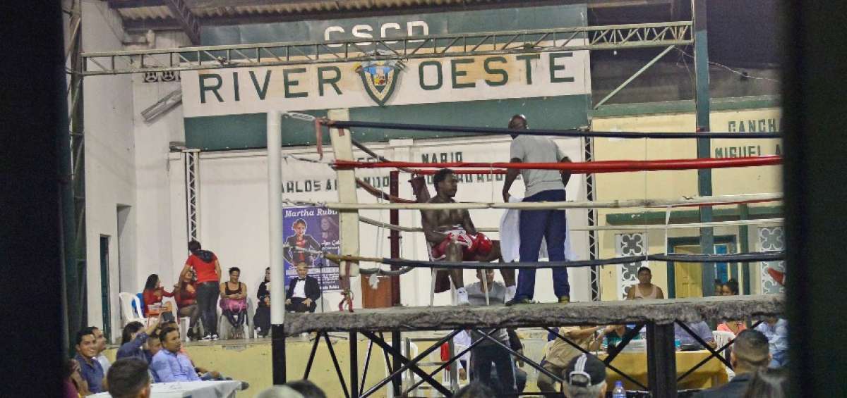 El River Oeste volvi&oacute; a ser sede de una pelea profesional al cierre de 2016