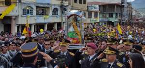 La Virgen del Cisne lleg&oacute; a Loja