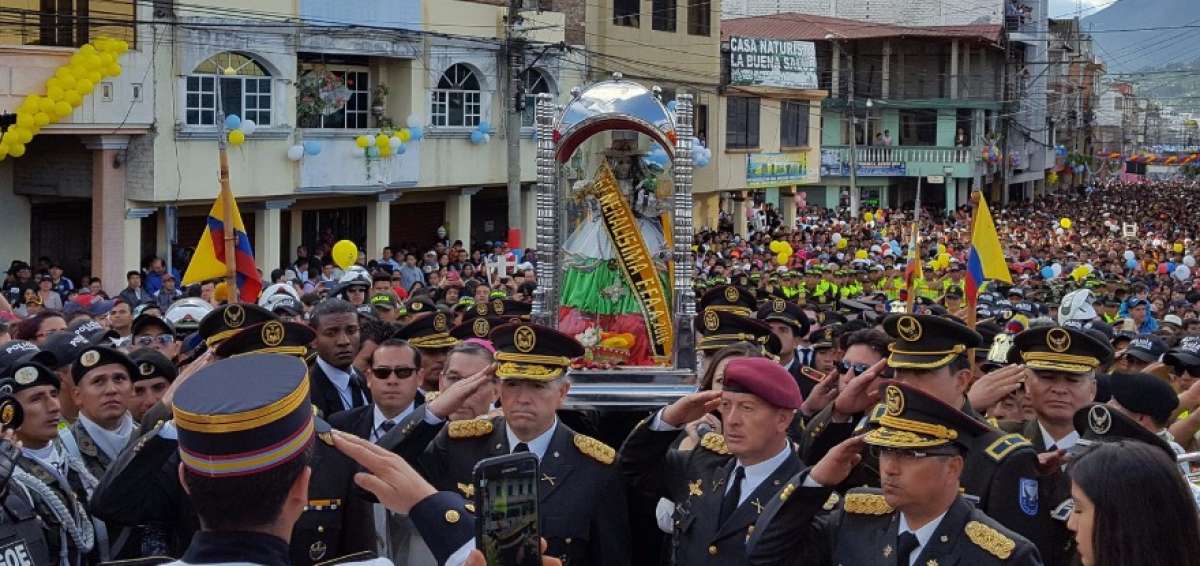 La Virgen del Cisne lleg&oacute; a Loja