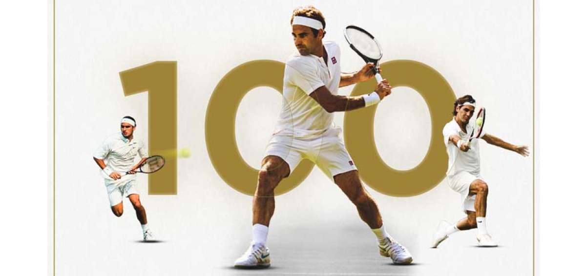 Federer logra su triunfo 100 en Wimbledon y se enfrentar&aacute; a Nadal en semis