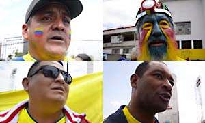 Hinchas Ecuatorianos listos para alentar a la "Tri" 