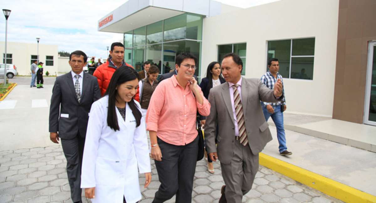 Durante la gesti&oacute;n de la ministra saliente de Salud, Carina Vance, se inauguraron 10 hospitales. Cortes&iacute;a