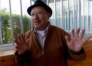  Miguel Lluco, uno de los fundadores de Pachakutik, se&ntilde;al&oacute; que con las declaraciones de Castillo, "Pachakutik se qued&oacute; sin direcci&oacute;n pol&iacute;tica". Foto: Marco Salgado / El Tel&eacute;grafo 