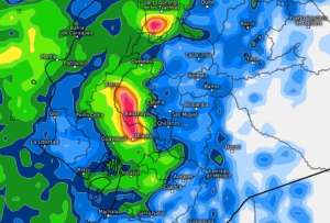 El Inamhi mostró el último mapeo del clima