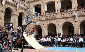 Dentro de los eventos, por los 150 a&ntilde;os,  se realiz&oacute; un campeonato de deportes extremos. Foto: Rocio Gordillo 
