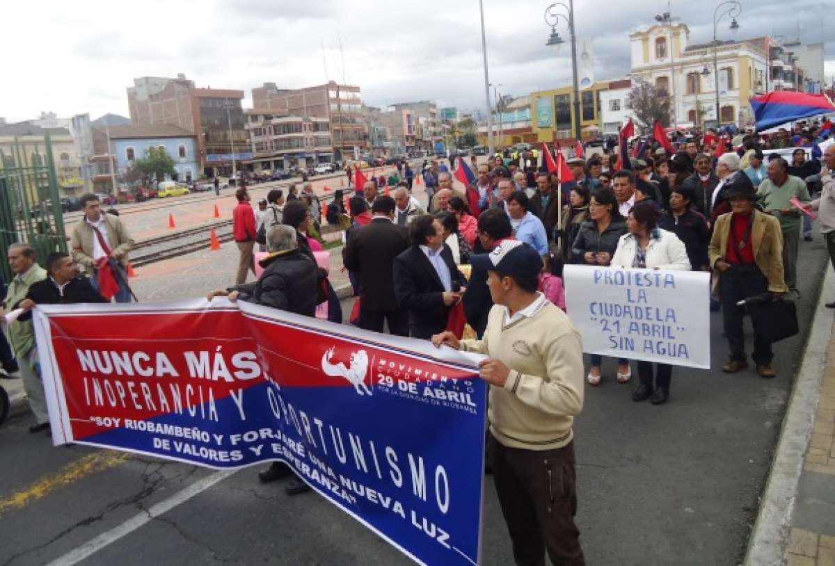 Los marchantes recorrieron las principales calles de la ciudad.