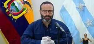 Jorge Wated, responsable de la Fuerza de Tarea Conjunta de la Recolecci&oacute;n de cad&aacute;veres en Guayaquil.