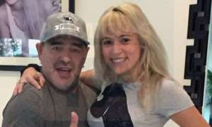 Maradona se hizo unos retoques en el rostro 