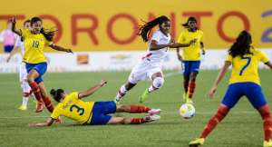Las ecuatorianas son parte del grupo B en f&uacute;tbol femenino en los Panamericanos. Foto toma de @_barrygray_