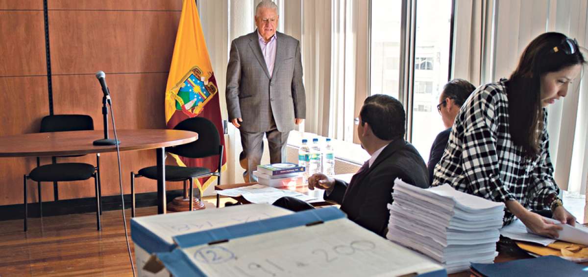 Luis Ch., expresidente de la FEF, rindi&oacute; su testimonio el lunes pasado, en las instalaciones de la Fiscal&iacute;a.