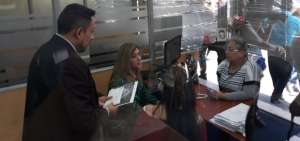 La titular de los Medios P&uacute;blicos EP present&oacute; la denuncia en la Fiscal&iacute;a Distrital de Pichincha. 