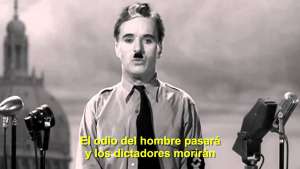 El Gran Dictator, la primera pel&iacute;cula donde Charles Chaplin habl&oacute;, cumple 75 a&ntilde;os