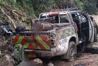 Colombia informa de la muerte de ocho policías tras el atentado con una bomba
