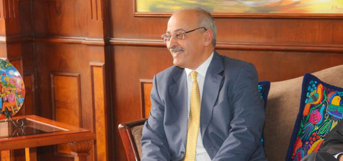 Mansur Omar. Ministro de la Rep&uacute;blica &Aacute;rabe de Saharaui 