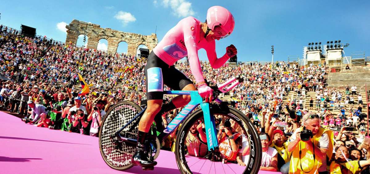 Carapaz lleg&oacute; en el puesto 36 en &uacute;ltima etapa del Giro